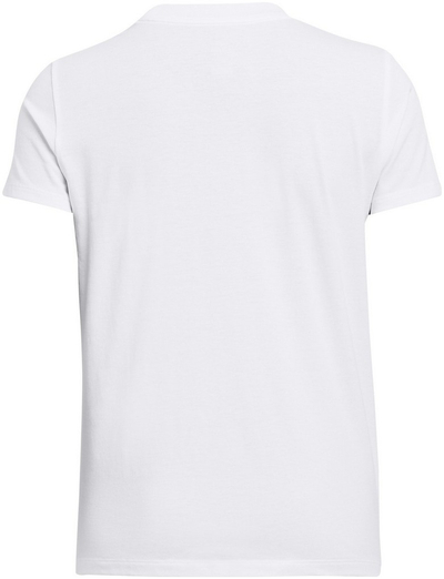Bluzë sportive Under Armour Rival Core SS W 1383648, pambuk i lehtë, e bardhë