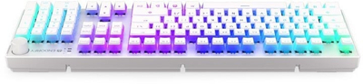 Tastierë Endorfy Thock Wireless Pudding, Kailh Red, e bardhë, US