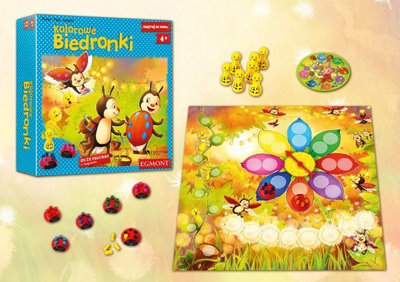 Loja shoqërore Egmont Colorful Ladybugs 6730, magnetike, për fëmijë