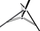 Stativ ndriçimi GlareOne Stork 295, air cushioned, 295 cm, i zi