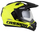 Helmetë moto CASSIDA Tour 2.0 Dual, ECE 22.06, Pinlock ready, e verdhë fluo e zezë mat