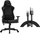 Karrige gaming SENSE7 Spellcaster, leatherette, me krahë të rregullueshëm, RGB, e zezë