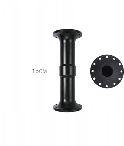 Zgjatim kolone timoni Simagic, 15 cm, për Alpha, i zi