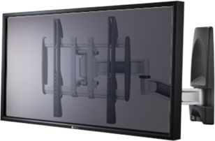 Krah muri për monitor AG Neovo LMA-01, për ekrane 32", rrotullues, ngjyrë zi me argjend