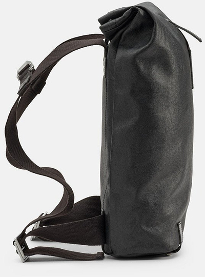 Çantë shpine Brooks Pickwick, 12L, pambuk i papërshkueshëm nga uji, e zezë