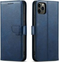 Këllëf portofol Marv për Oppo Reno 11F 5G, tip bookcase, lëkurë eco, blu