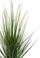 Вештачко растение Emerald Alopecurus Grass 418166, 120 cm, зелено
