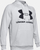 Bluzë me kapuç Under Armour Rival Fleece Logo për burra, me xhep kangur, gri e çelët