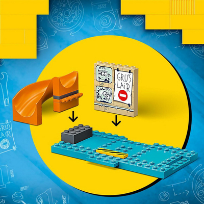 Set LEGO Minions in Gru's Lab (75546)