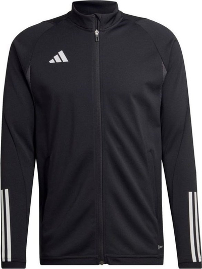 Bluzë trajnimi për burra Adidas Tiro 23 Competition HK7648, Aeroready, me zinxhir të gjatë, e zezë