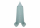 PERDE PER KREVET BEEBSH Vintage 245cm Sea Green