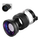 Lentë kënd i gjerë Neewer për Sony ZV1, 18 mm, 10x makro, e zezë
