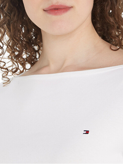 Bluzë për femra Tommy Hilfiger, e bardhë