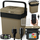 Frigorifer turistik Peme Essential 32, 25.7L, termoelektrik, Sand Storm