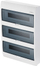 Kasetë shpërndarëse Elektro-Plast Elegant 2406-01, 3x12 module, IP40, e bardhë