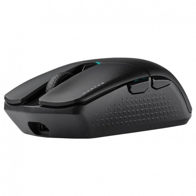Gejминг глушец Corsair KATAR ELITE WIRELESS, безжичен, 26000 DPI, црн