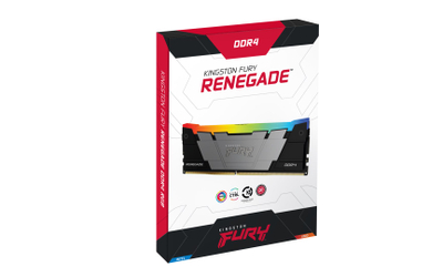 RAM Kingston Fury Renegade RGB, DDR4, 16GB 3200MHz, CL16
