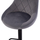 Karrige bar, kadife, me susta, 46×48.5×105 cm HM204.20, gri