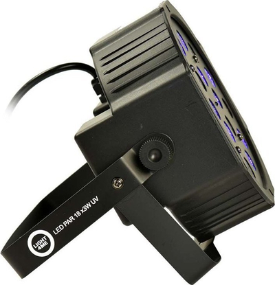Reflektor skenik Light4Me LED Par, 18x3W UV, i zi