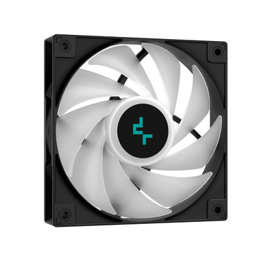 Ftohës CPU Deepcool AG400 DIGITAL PLUS, 120mm, ARGB, i zi