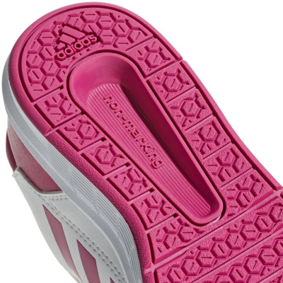 Atlete sportive adidas AltaSport K Jr D96870, për kalamaj, të bardha me rozë