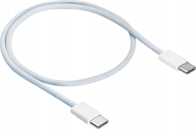 Kabllo USB Akyga AK-USB-50, USB-C në USB-C, 0.5 m, USB 2.0, e bardhë
