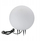 Llambë kopshti Polux ARGENTO, sferë Ø30cm, 1xE27 25W, IP65, e bardhë