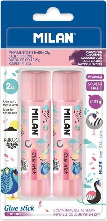 Ngjitës stiku Milan Peacock, 21g, set 2 copë, vjollcë