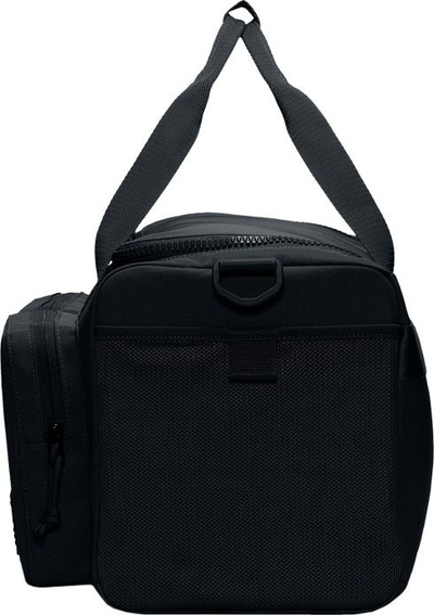 Çantë sportive Nike Utility Power Duffel, me shumë ndàrje, rrip supi i rregullueshëm, e zezë