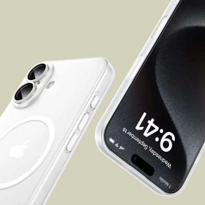 Маса за телефон Tech-Protect Magslim за iPhone 16e, MagSafe, ултра тенка, проѕирна