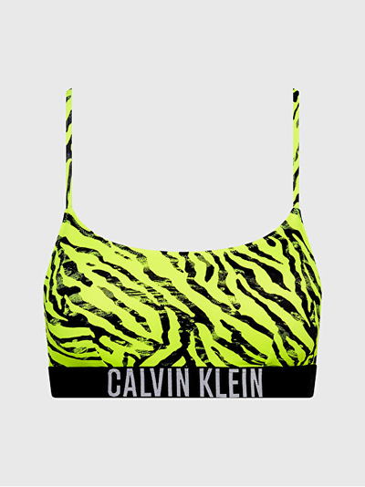 Bikini të sipërme për femra Calvin Klein mCK4763, gjelbër
