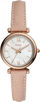 Orë dore për femra Fossil Carlie Mini ES4699, rozë