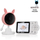 Monitor bebe EVOLVEO Baby Monitor N3, ekran LCD, ndriçim IR, rozë