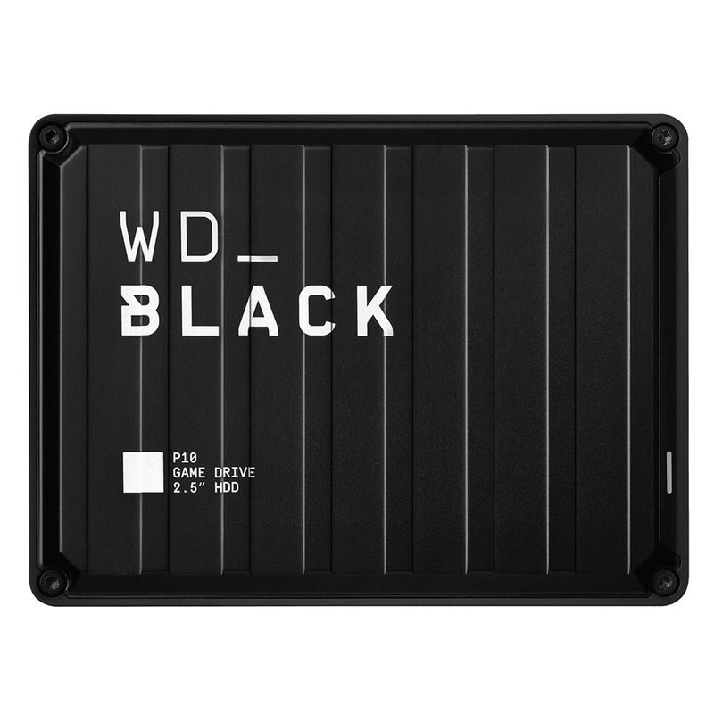 Disk i jashtëm HDD WD Black P10 Game Drive, 4TB, USB, i zi