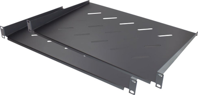 Rafth për kabinet 19" Alcasa GC-N0089, 30 cm, çelik, i zi
