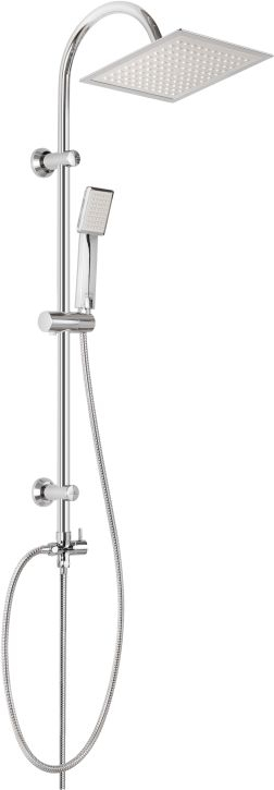 Set dushi Invena Florina AU-30-001, kokë dushi shiu, krom