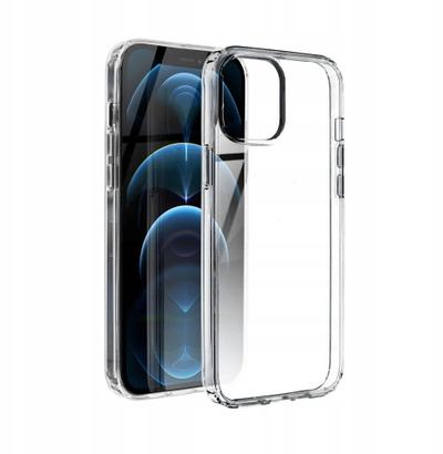 Kapak telefoni OEM SUPER CLEAR HYBRID për iPhone 14, transparent, shkon me karikim wireless