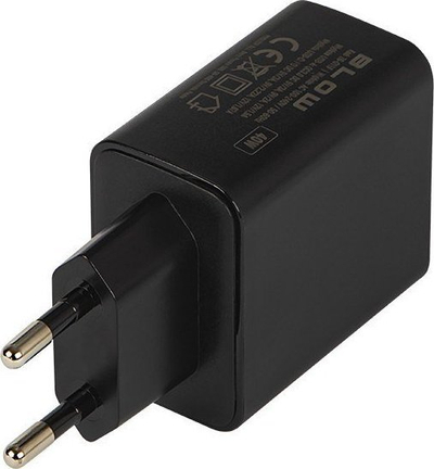 Karikues muri Blow AC Charger, 40W, 2x USB C PD, USB A QC 3.0, i zi