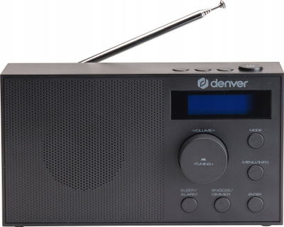 Radio tavoline Denver DAB-51B, DAB+, FM, USB, e zezë