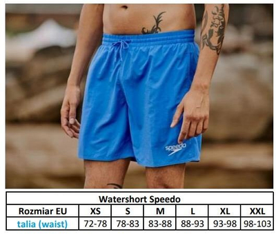 Shorce noti Speedo Jetstream, 40cm, për meshkuj, blu