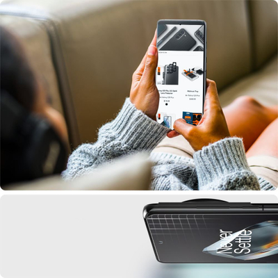 Mbrojtës ekrani Spigen Neo Flex, 2 copa, për OnePlus 12, transparent