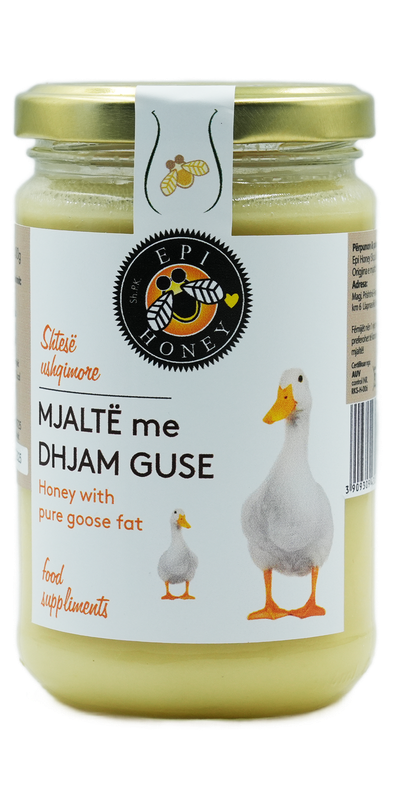 Mjaltë EPI me dhjam guse, 400gr
