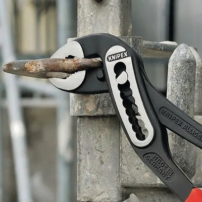 Kapëse pompë uji Knipex Alligator 88 01 180, 180mm, kap deri 42mm, e kuqe