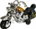 Set lodrash motorçikleta Leantoys, 4 copë, me tërheqje, shumëngjyrësh