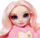 Kukull Rainbow High Junior High Bella, 23 cm, set pizhamesh, rozë