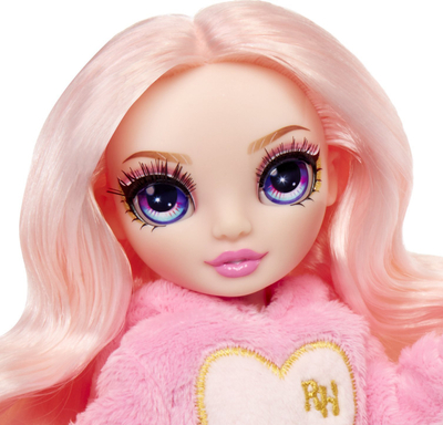Kukull Rainbow High Junior High Bella, 23 cm, set pizhamesh, rozë