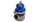 Wastegate e jashtme TurboWorks 60mm, 1.6 Bar, lidhje V-Band, blu