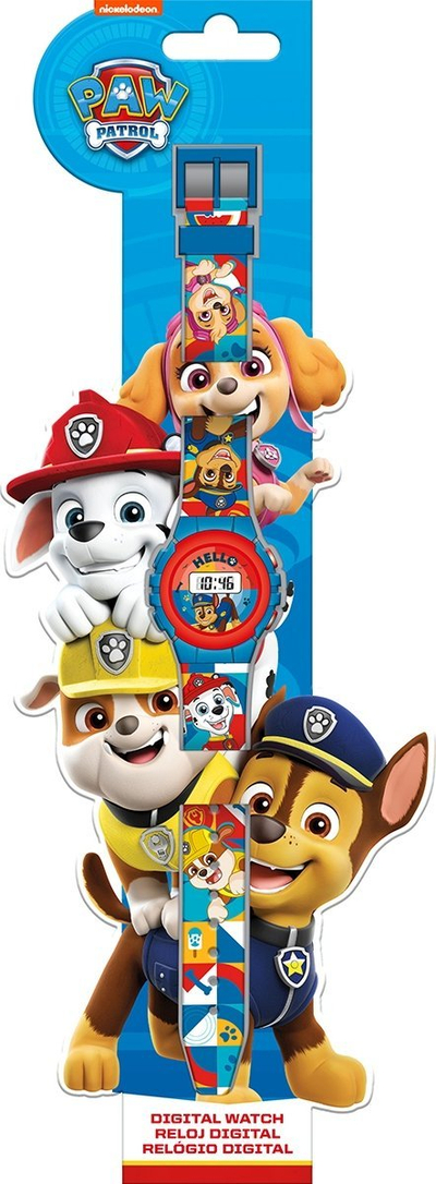 Orë dixhitale për kalamaj Kids Licensing Paw Patrol, që s’e ha uji, shumëngjyrëshe