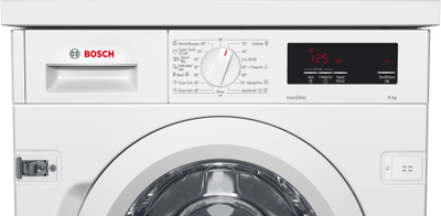 Lavatriçe e integruar Bosch WIW24342EU, 8kg, 1200rpm, e bardhë