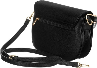 Çantë supi David Jones, crossbody, lëkurë eko, e zezë